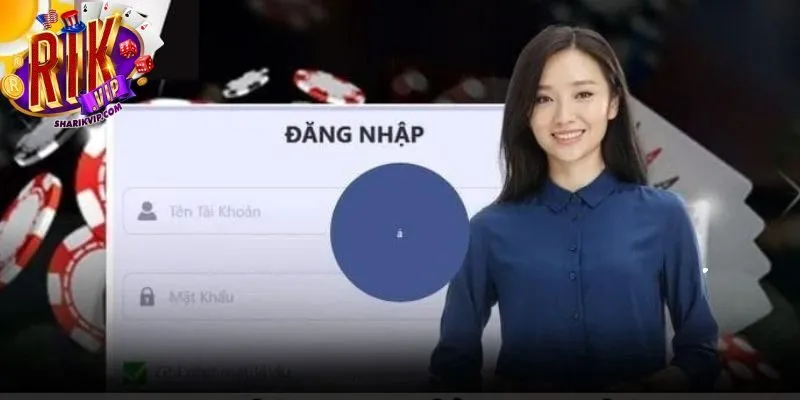 Điền thông tin đăng nhập Rikvip